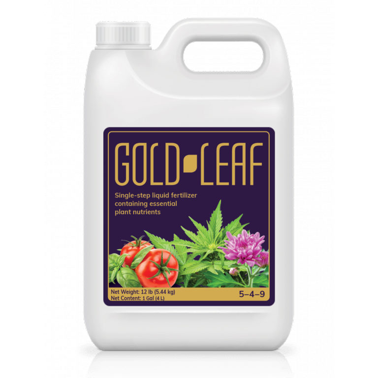 Gold Leaf Liquid Fertilizer For Soil & Hydroponic Growing