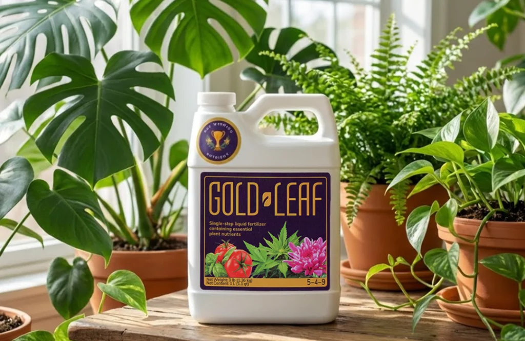 Gold Leaf Fertilizer The best all-in-one Houseplant Food